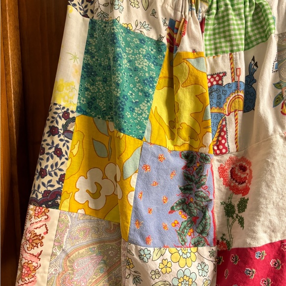 Handmade patchwork skirt - Picture 2 of 3